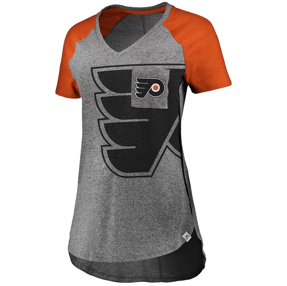 MAJESTIC Women's Philadelphia Flyers Static Tee Size L